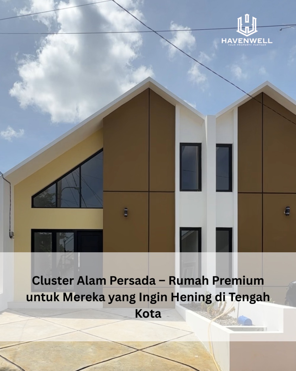 Cluster Alam Persada – Rumah Premium untuk Mereka yang Ingin Hening di Tengah Kota