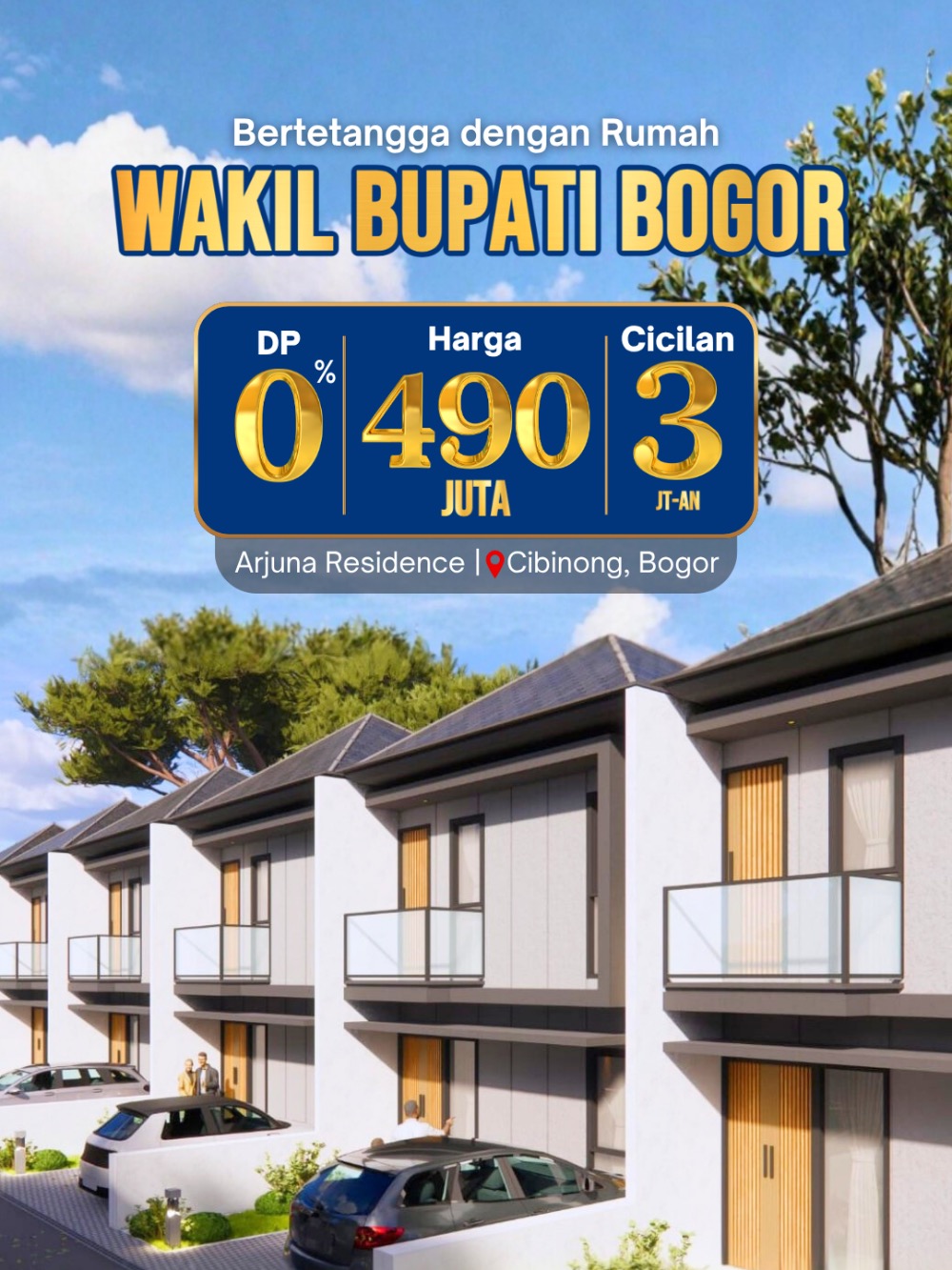 Arjuna Residence – Hunian Modern di Kawasan Elit Cibinong