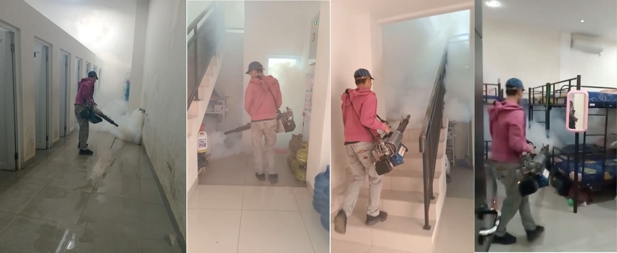 Jaga Santri Tetap Sehat, Pondok Lakukan Fogging di Tengah Musim Kemarau