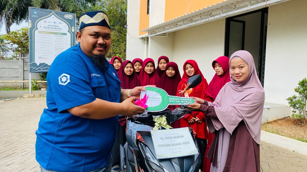 Wakaf Motor Kembali Hadir untuk Khairukum: Menguatkan Operasional Pondok, Menguatkan Perjuangan Para Penghafal Al-Qur’an