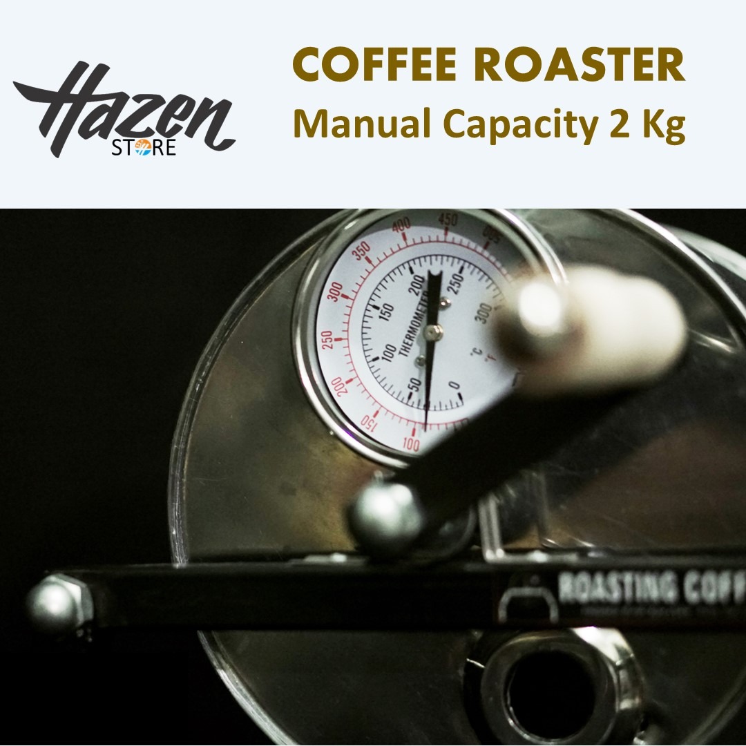 Sangrai Kopi (Coffee Roaster) & Kacang Manual Engkol Sederhana Kapasitas 2Kg