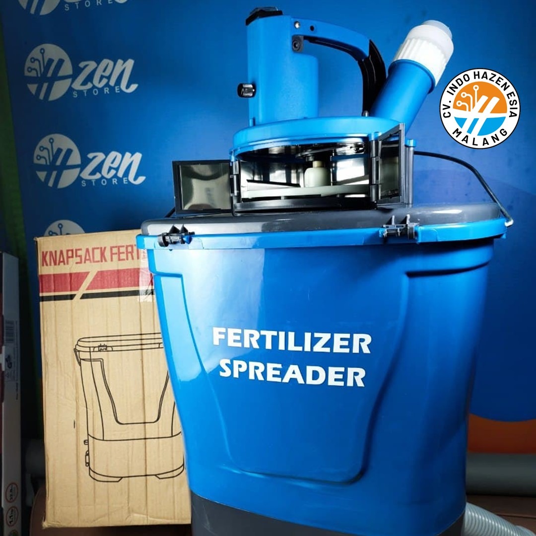 ALAT PENYEBAR PUPUK ELEKTRIK - BATTERY FERTILIZER SPREADER by HAZENstore