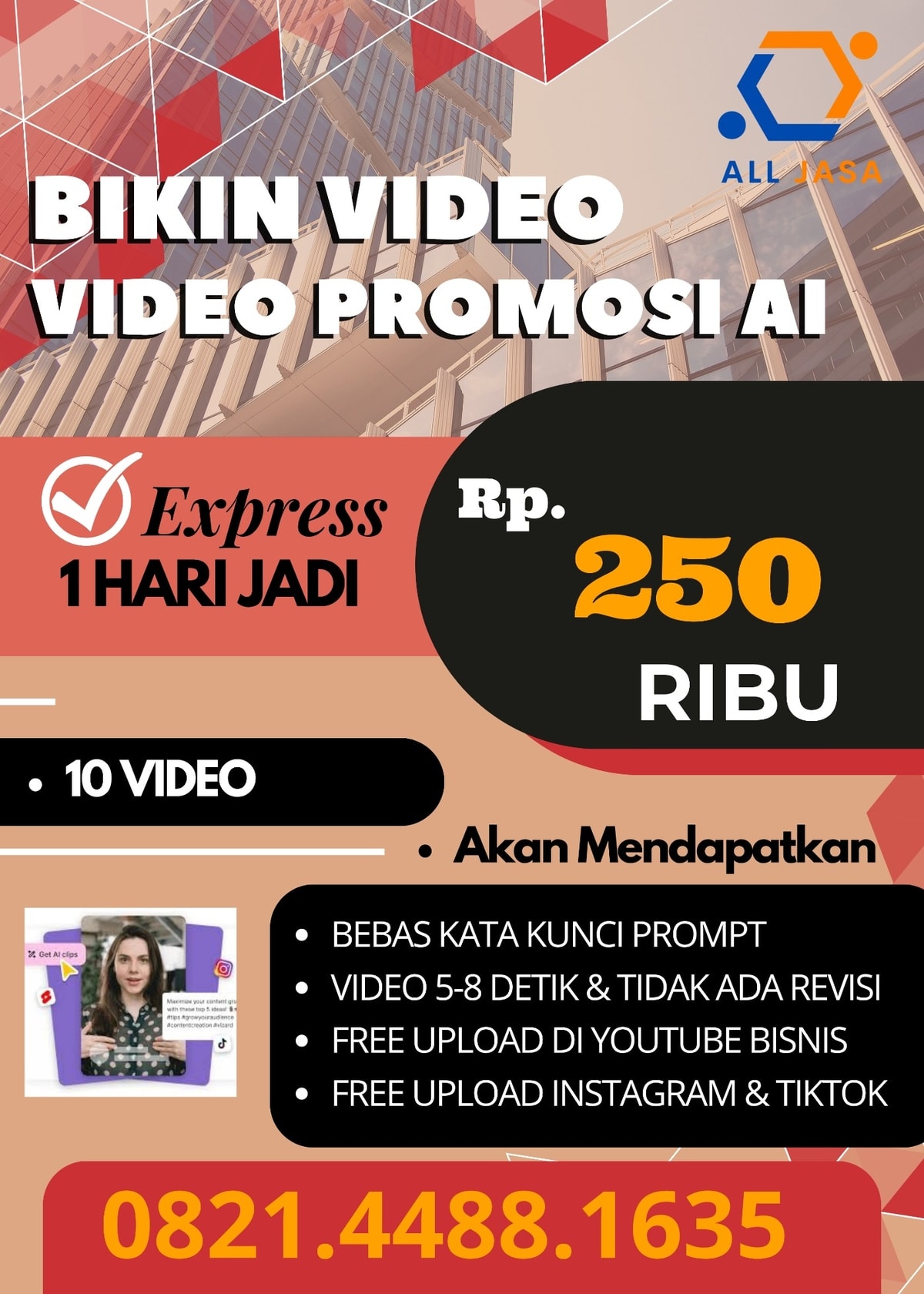 Jasa Bikin Pembuatan Video Promosi AI Murah Resmi Terdekat di Yogya