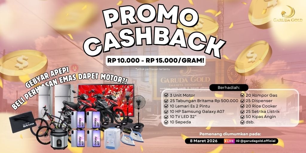 Beli Perhiasan Emas, Bisa Dapat Motor? Ini Kesempatan Emas di Awal Tahun 2026