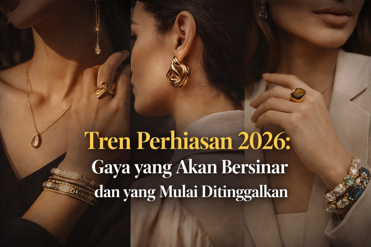 Tren Perhiasan 2026: Gaya yang Akan Bersinar dan yang Mulai Ditinggalkan