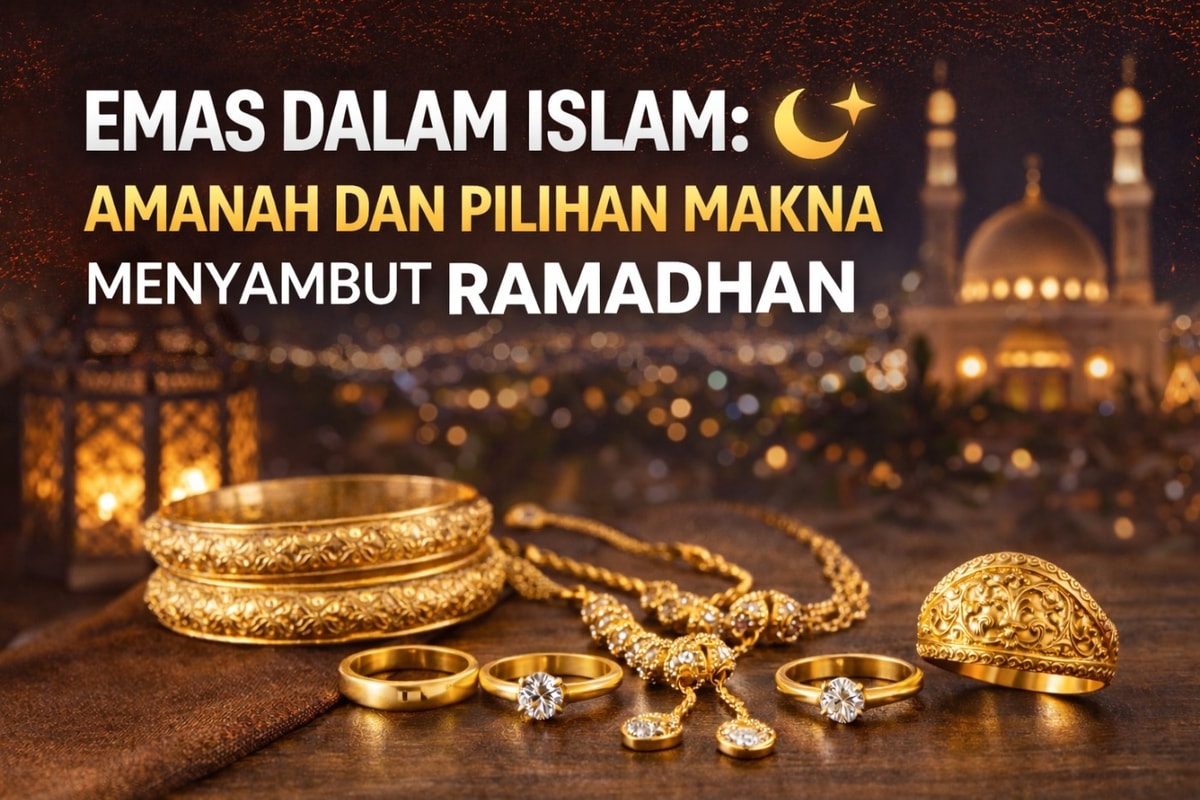 Emas dalam Islam: Amanah, Nilai, dan Pilihan yang Penuh Makna di Bulan Ramadhan