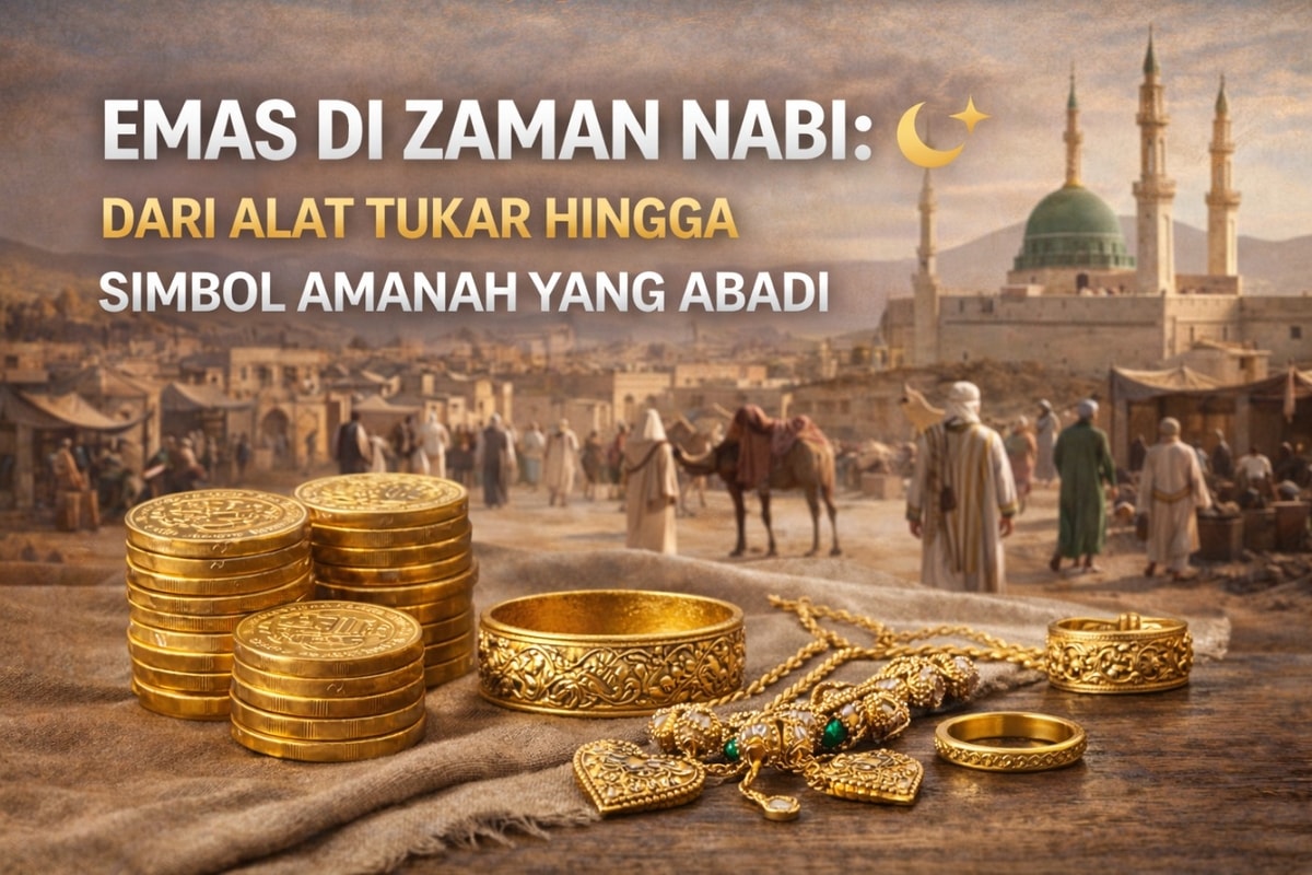 Emas di Zaman Nabi: Dari Alat Tukar hingga Simbol Amanah yang Abadi