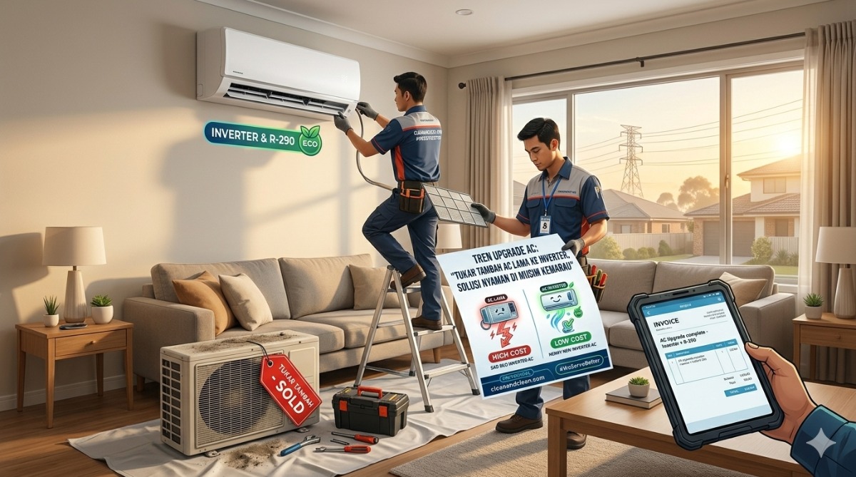 Tren Upgrade AC: Tukar Tambah AC Lama ke Inverter, Solusi Nyaman di Musim Kemarau