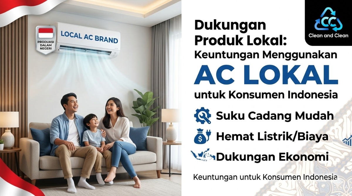 Keuntungan Menggunakan AC Produksi Dalam Negeri untuk Warga Surabaya Sidoarjo