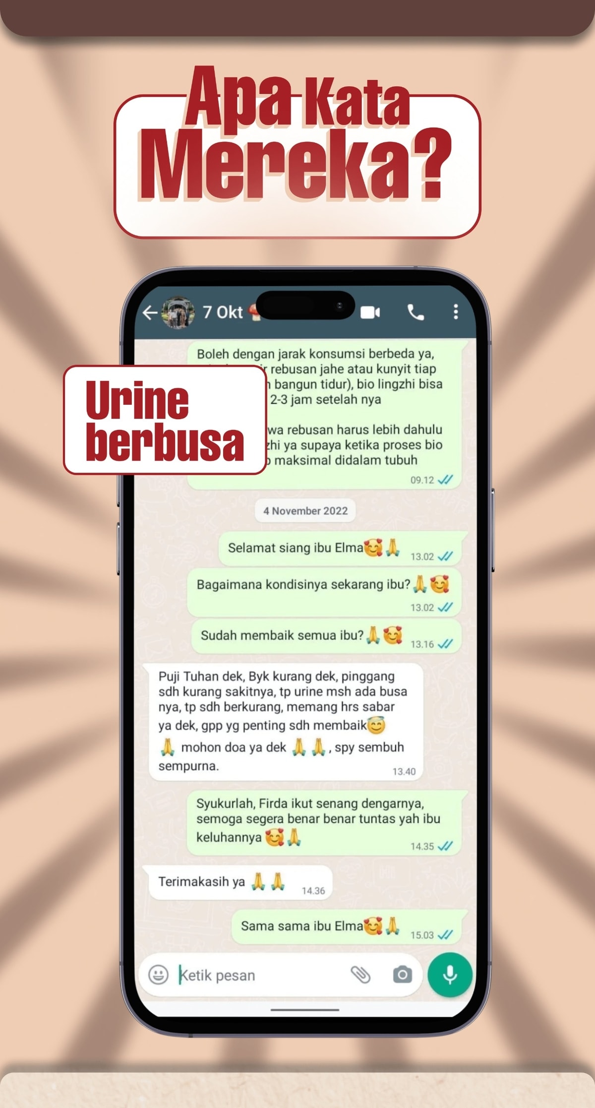 Testimoni Bio Lingzhi Pro