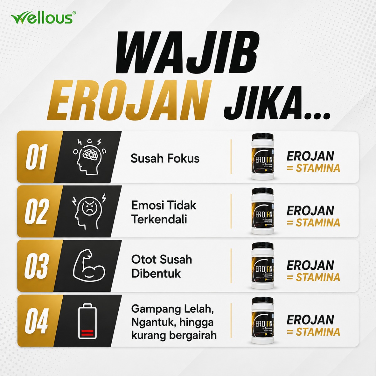 Wajib EROJAN Jika...