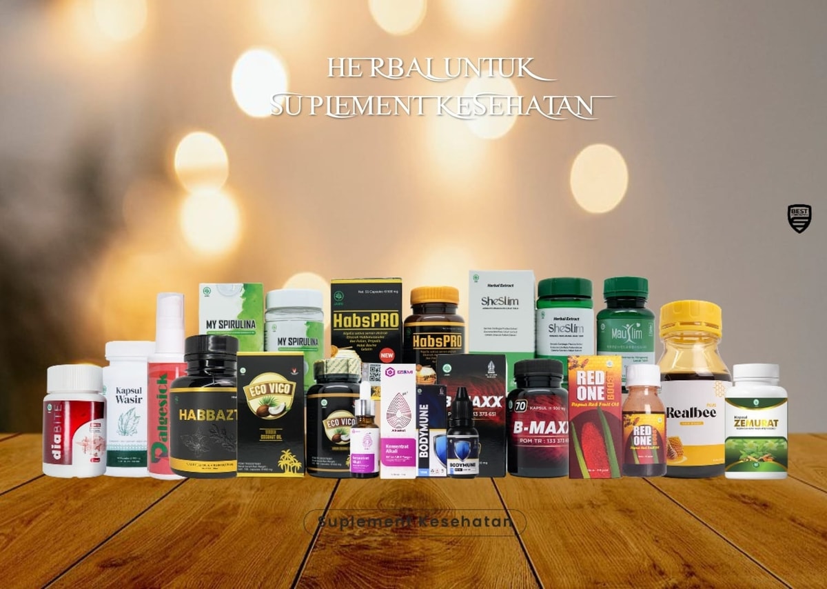 Menyediakan berbagai jenis minuman untuk suplemen kesehatan yang sangat akan manfaat