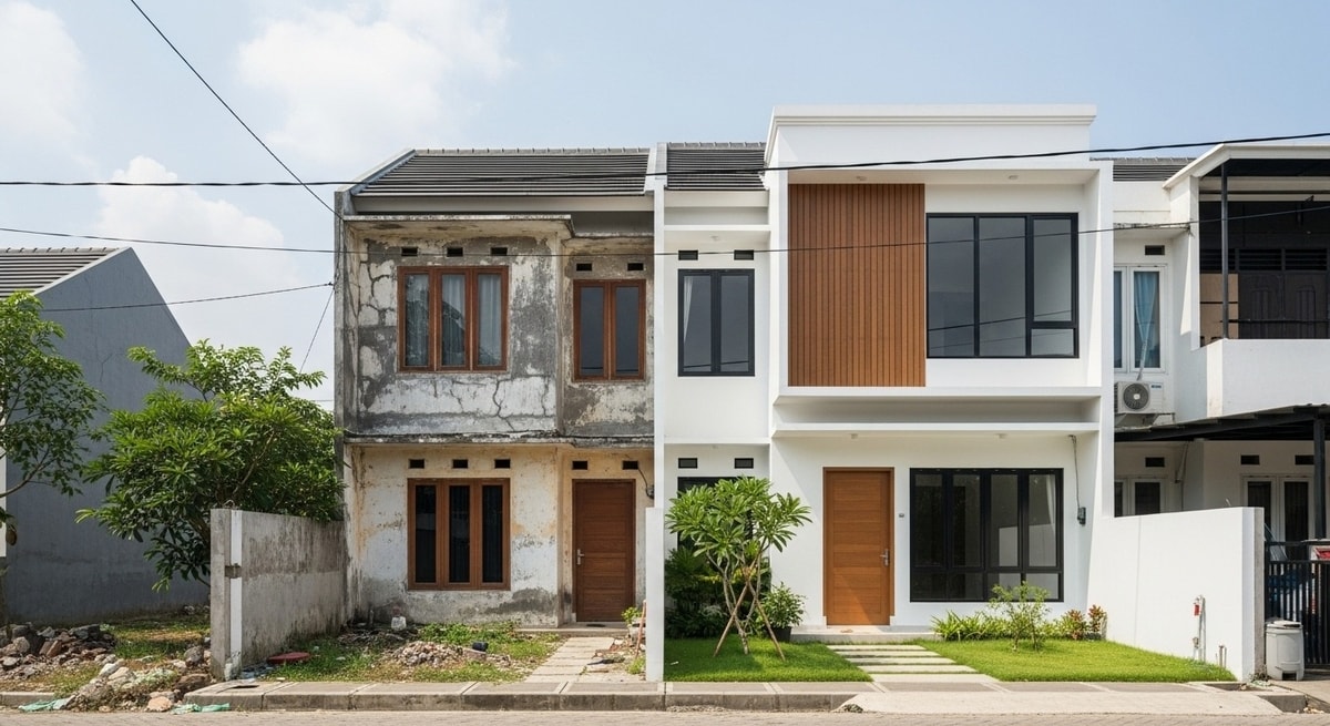 Renovasi Rumah Lama Jadi Modern: Tips & Inspirasi Sebelum & Sesudah