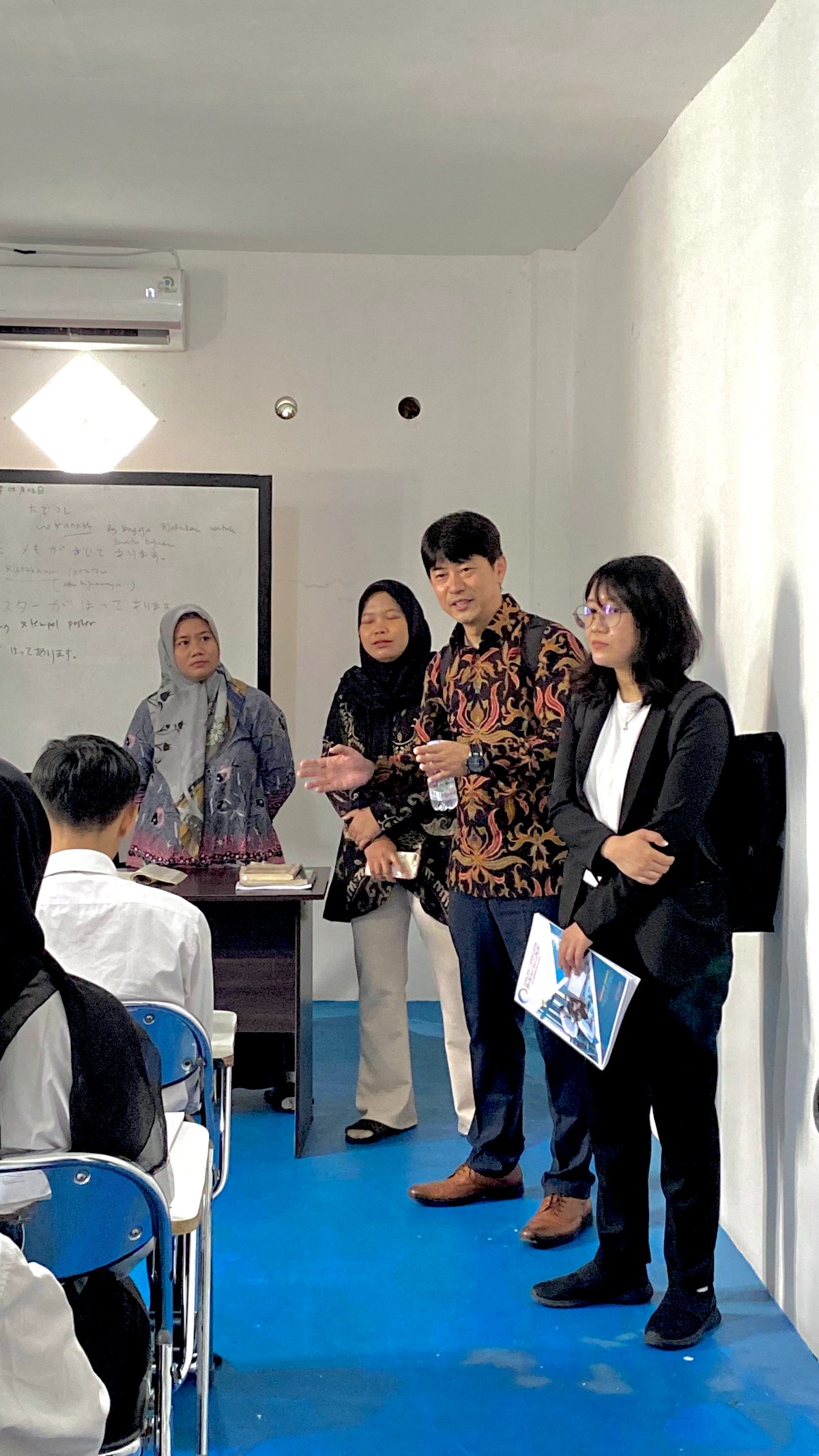 Kunjungan TSK Jepang ke Global Mercy Indonesia