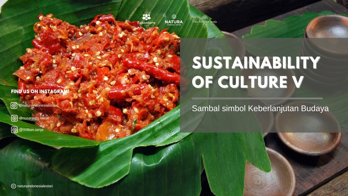 Sambal Simbol Keberlanjutan Budaya
