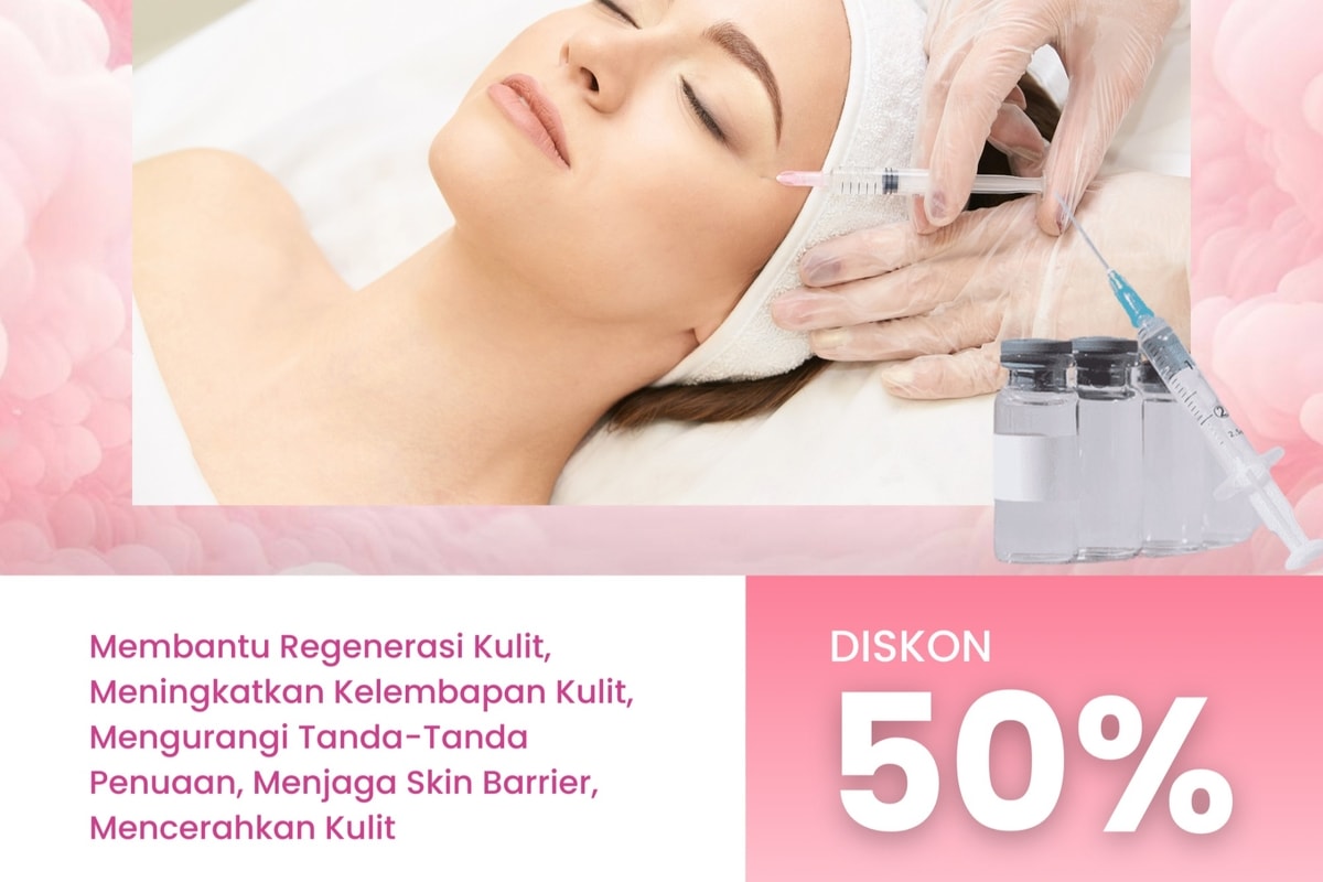 Promo Spesial! Skin Booster DNA Salmon di Alamin Skincare: Kulit Glowing Diskon 50%