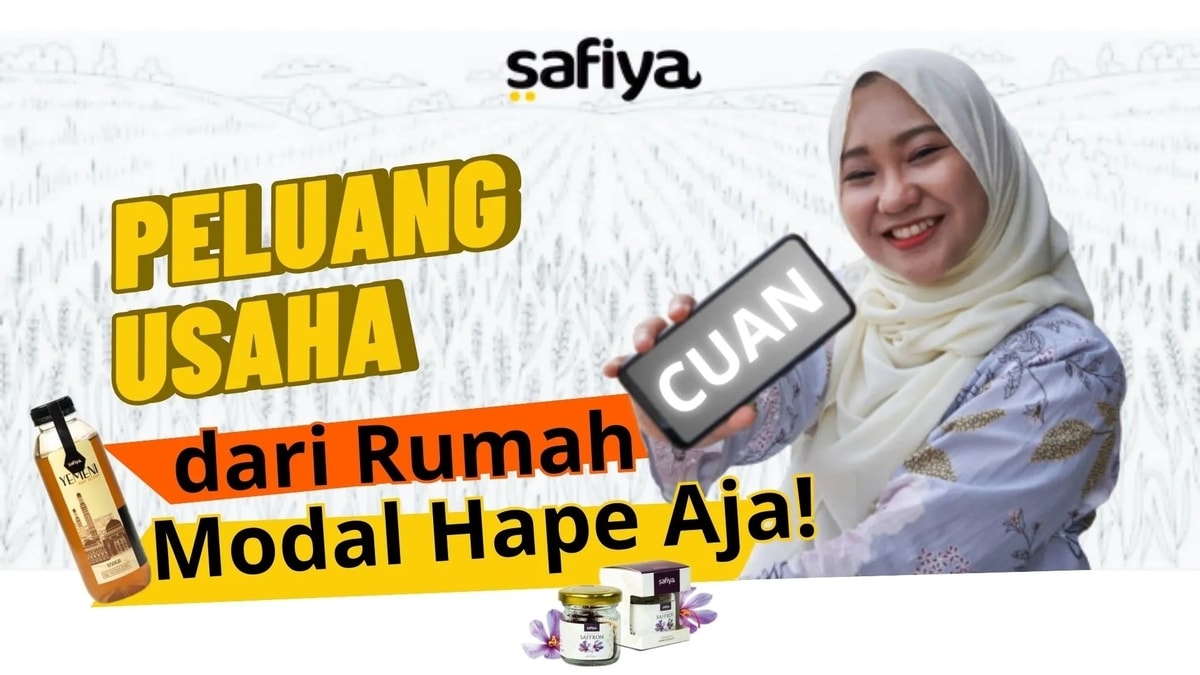 Peluang usaha dari rumah modal hape aja