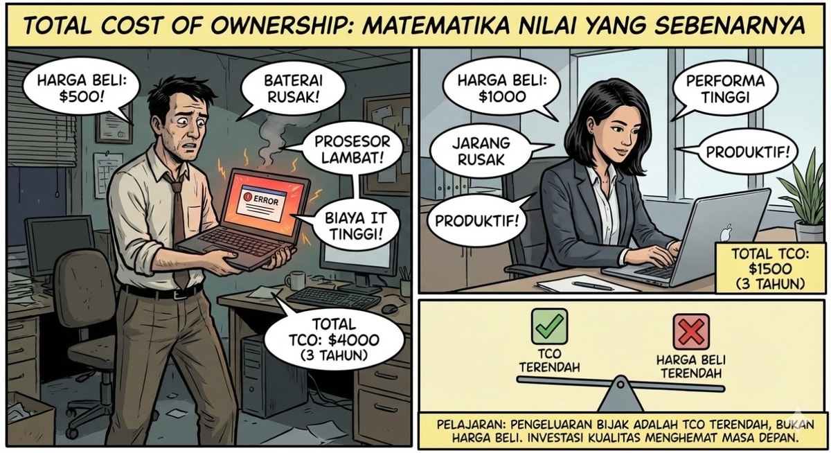 Ilustrasi TCO - Gemini