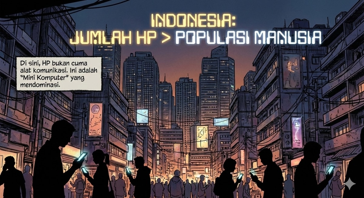 Ilustrasi We are Social - Gemini