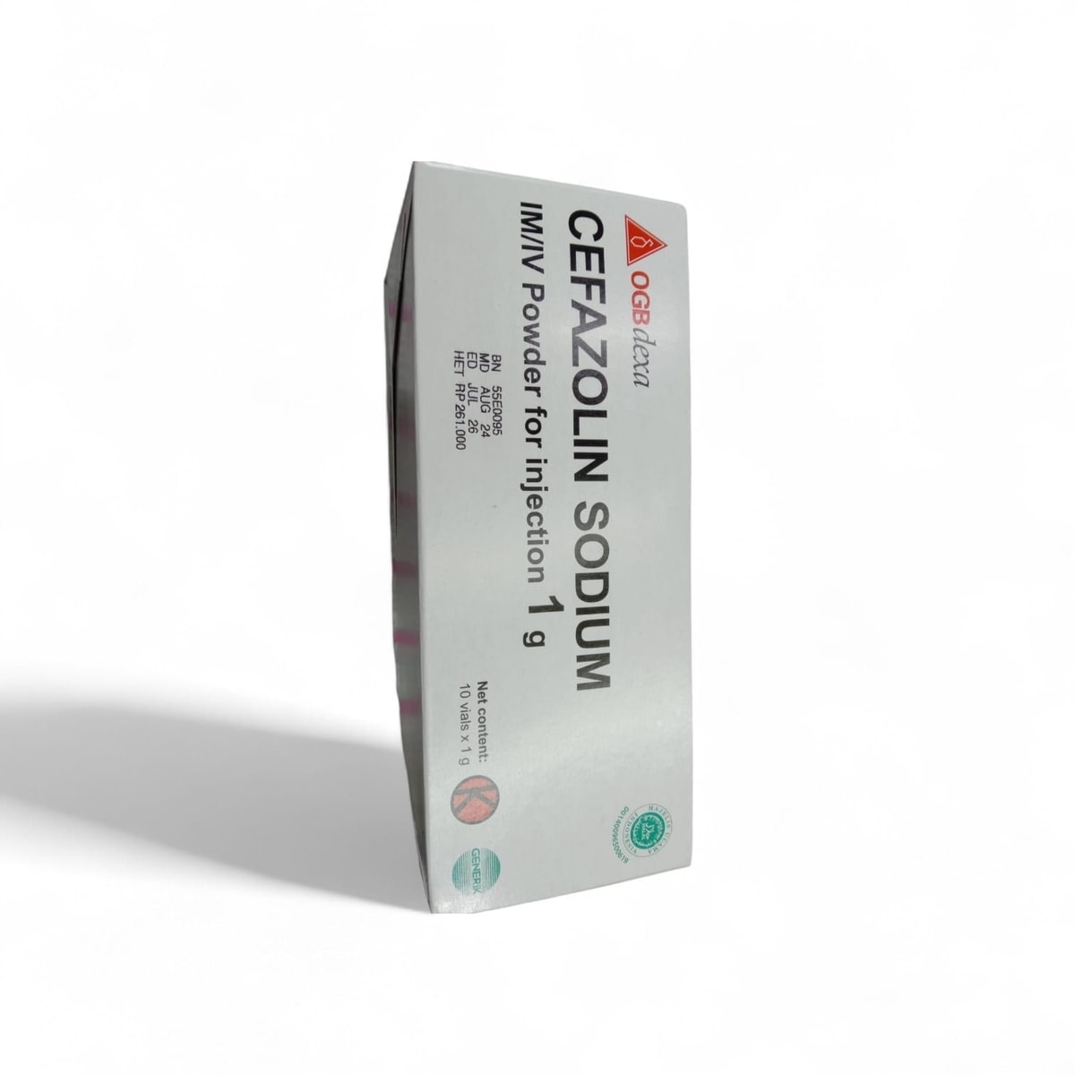 Cefazolin Sodium 1 Gram Injeksi IM/IV Powder for Injection – Antibiotik ...