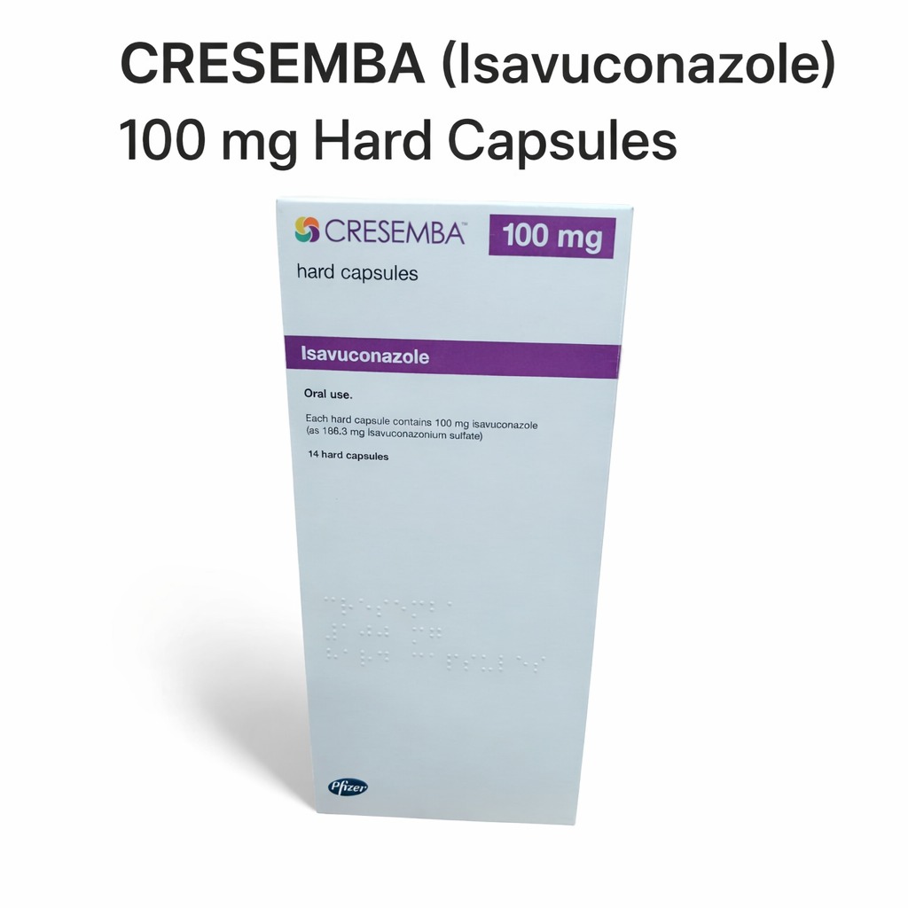 Cresemba 100 mg Hard Capsules Isavuconazole – Obat Antijamur untuk ...