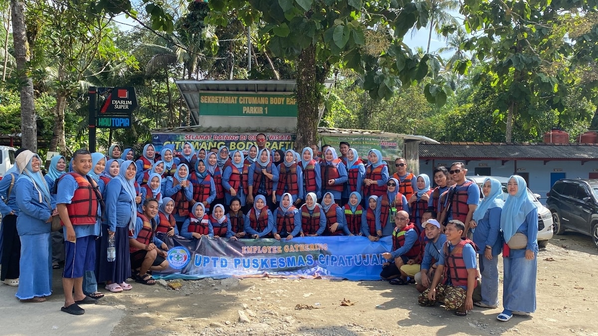 Keseruan Puskesmas Cipatujah di Pangandaran