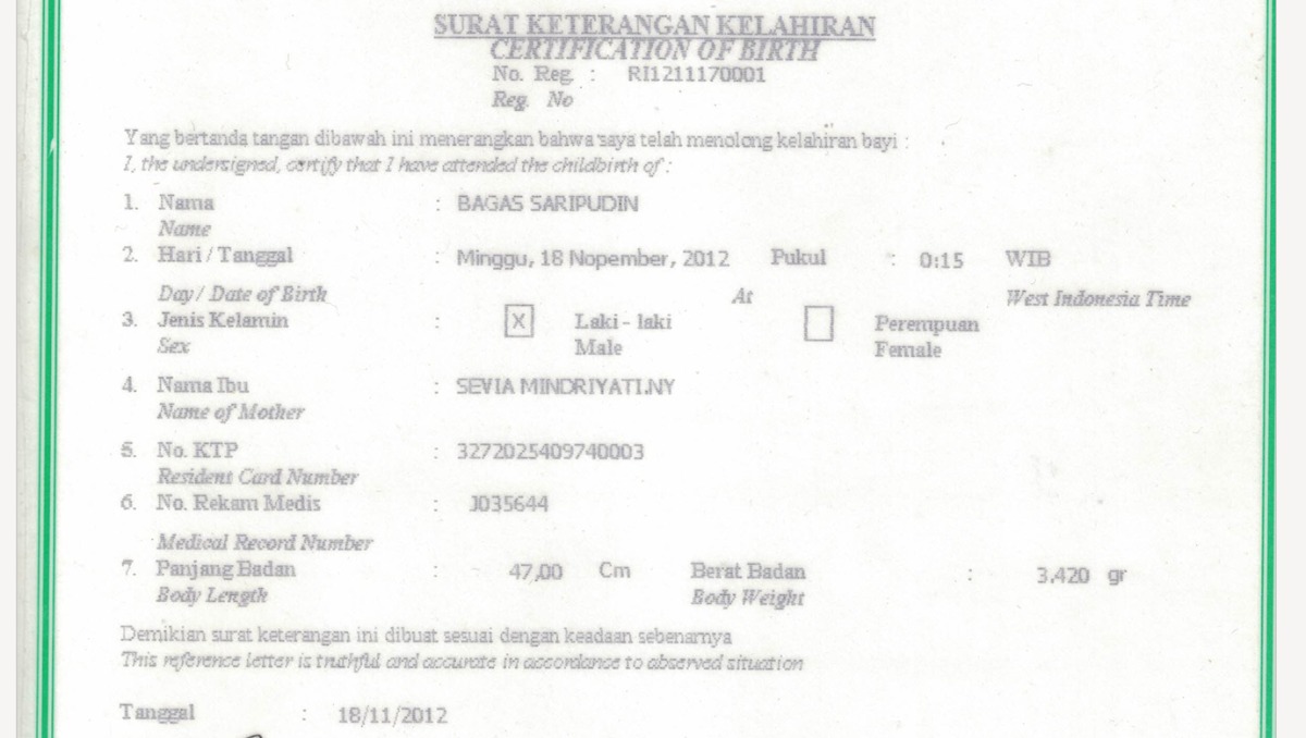 Akta Bagas