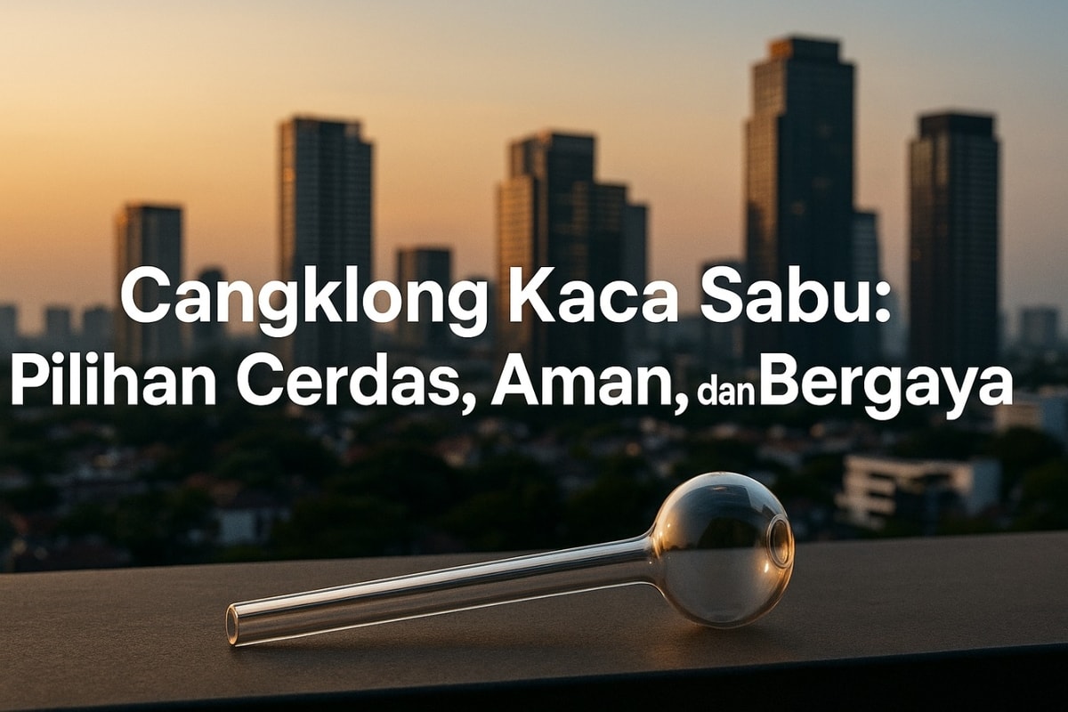 Cangklong Kaca Sabu Berkualitas | Aman, Elegan, dan Tahan Panas