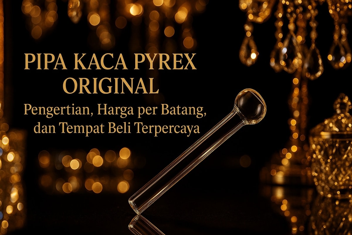 Pipa Kaca Pyrex Original: Pengertian, Harga per Batang, dan Tempat Beli Terpercaya