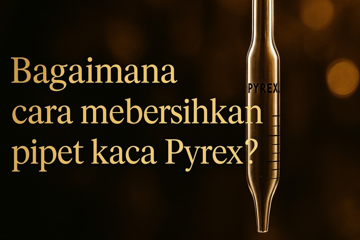 Cara Membersihkan Pipet Kaca Pyrex dengan Aman & Efektif
