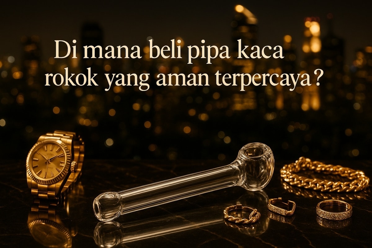 Tempat Beli Pipa Kaca Rokok yang Aman dan Terpercaya | Rekomendasi Terbaik