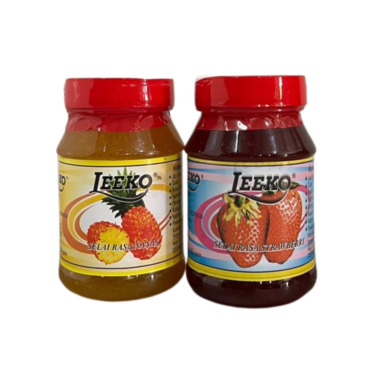 Serial Rasa Strawberry Selai Leeko Rasa Nanas Strawberry