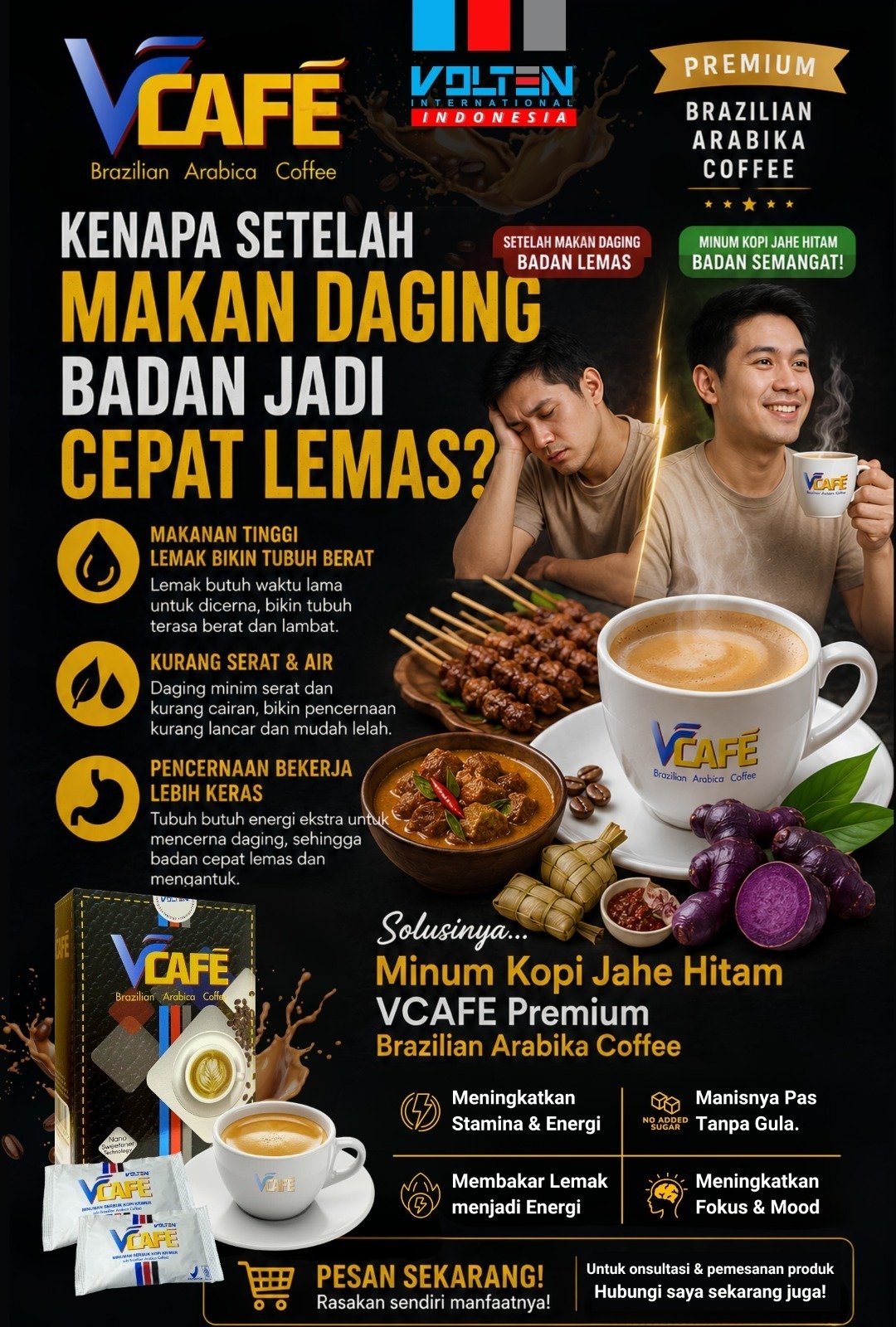😴 Ngantuk & Lemas setelah makan daging? 🥩😵‍💫