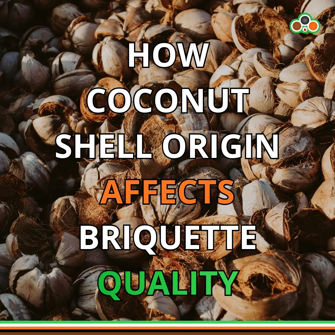 How Coconut Shell Origin Affects Briquette Quality