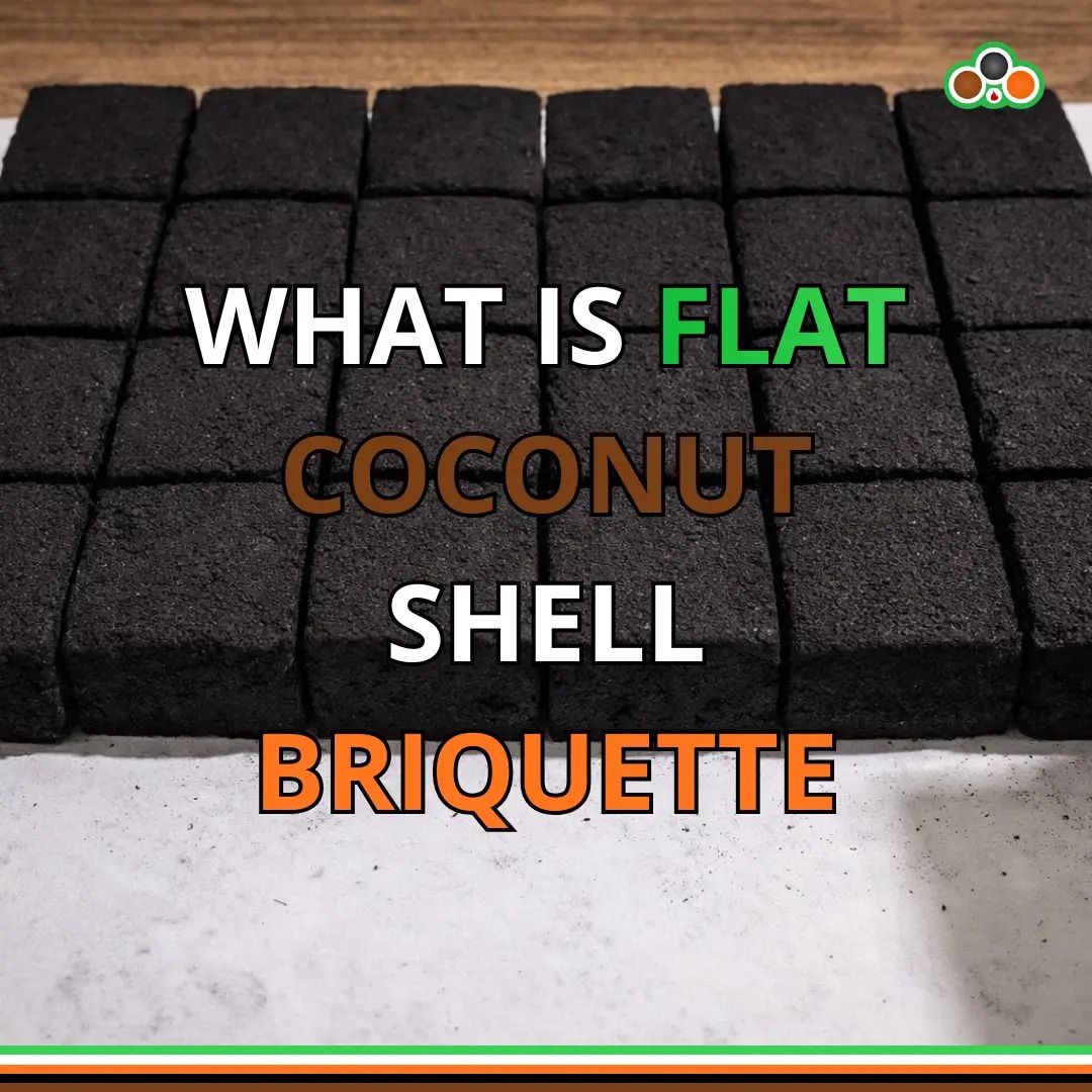What Is Flat Coconut Shell Briquette?