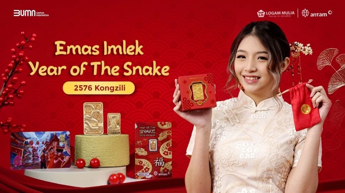 Emas Imlek ANTAM, Hadiah Ular Kayu di Tahun Baru yang Penuh Keberuntungan
