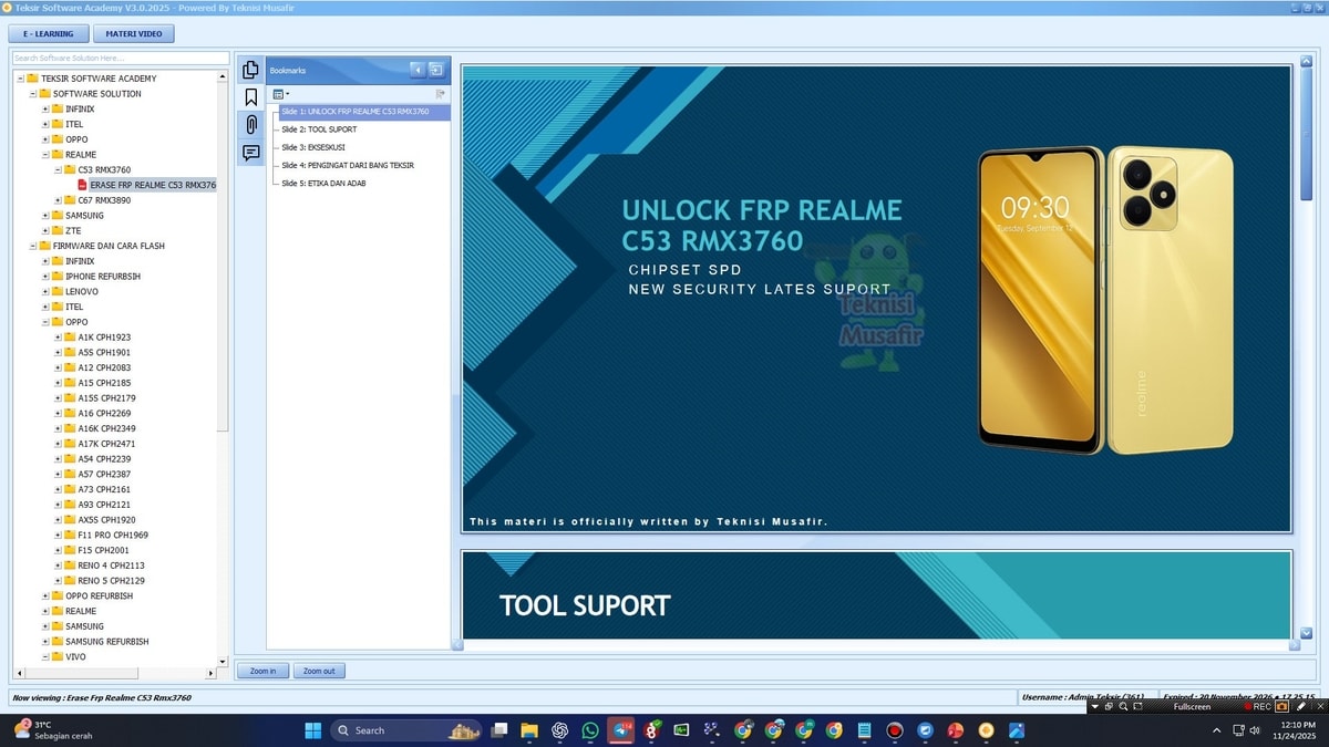 Teknisi Musafir Official