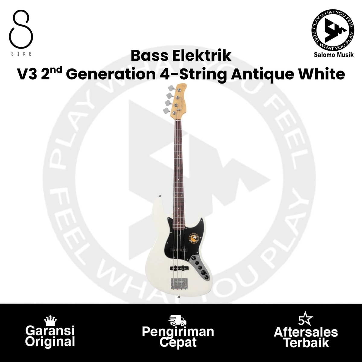 Bass Elektrik Sire Marcus Miller V3 2nd Generation 4 String Original