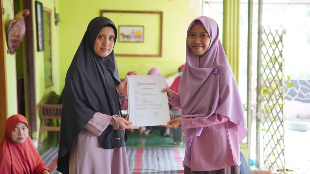 serah terima wakaf al quran