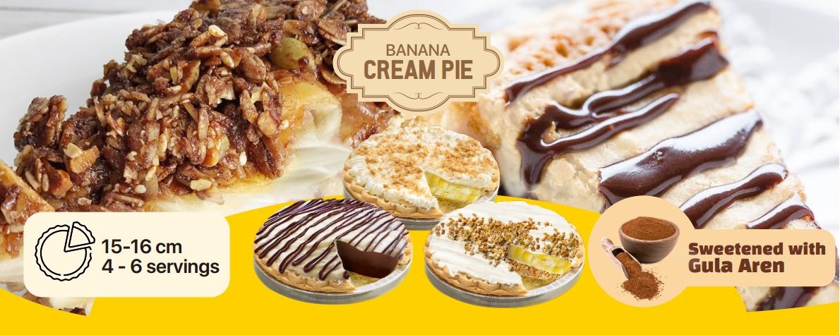 Sarapan Sehat Rendah Kalori dengan Banana Cream Pie dari Spencer’s Indonesia!