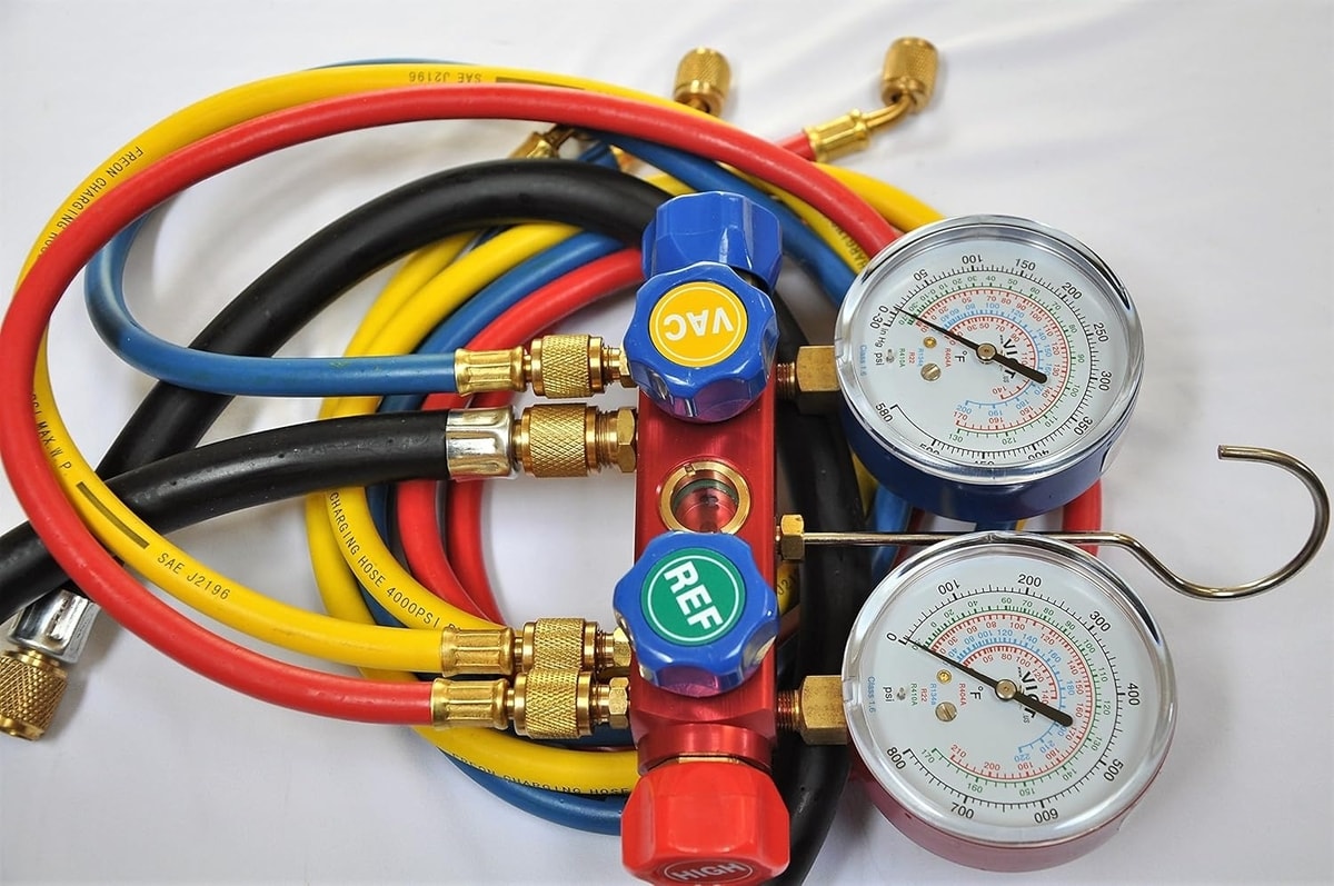Cara Menggunakan Manifold Gauge untuk Service AC Rumah