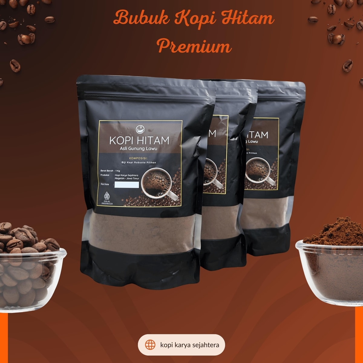 Kopi Robusta Gunung Lawu
