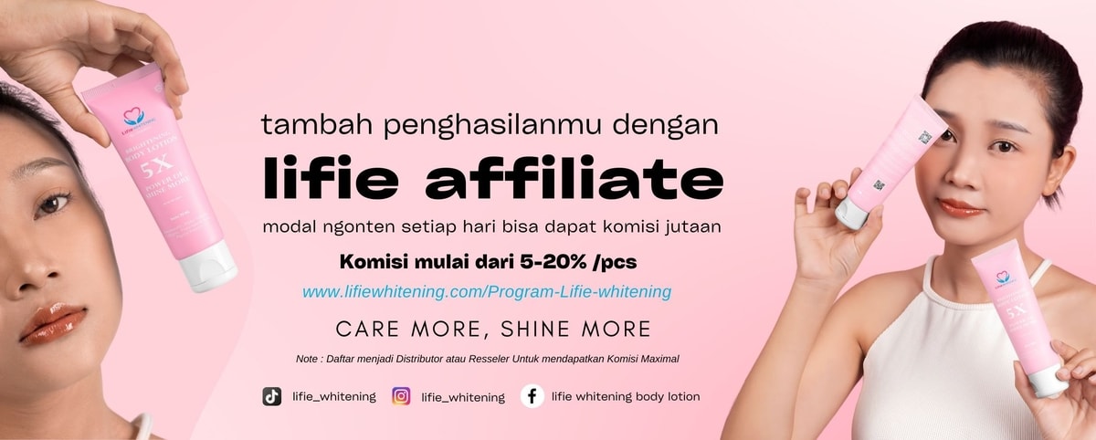 Cuan Sambil Ngonten! Tingkatkan Penghasilanmu dengan Lifie Affiliate Program