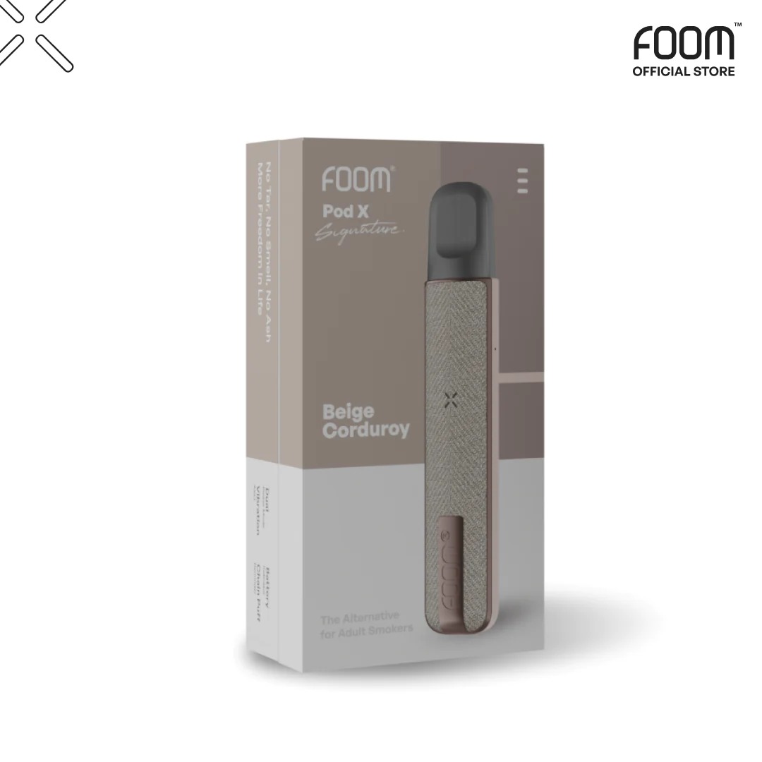 Foom Pod X Signature Pod Kit 600MAH By Foom Lab Authentic