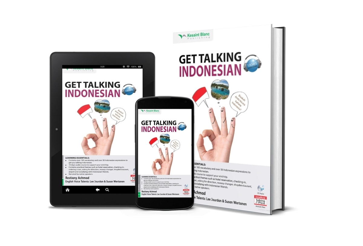 My First Publication, Get Talking Indonesian 2014