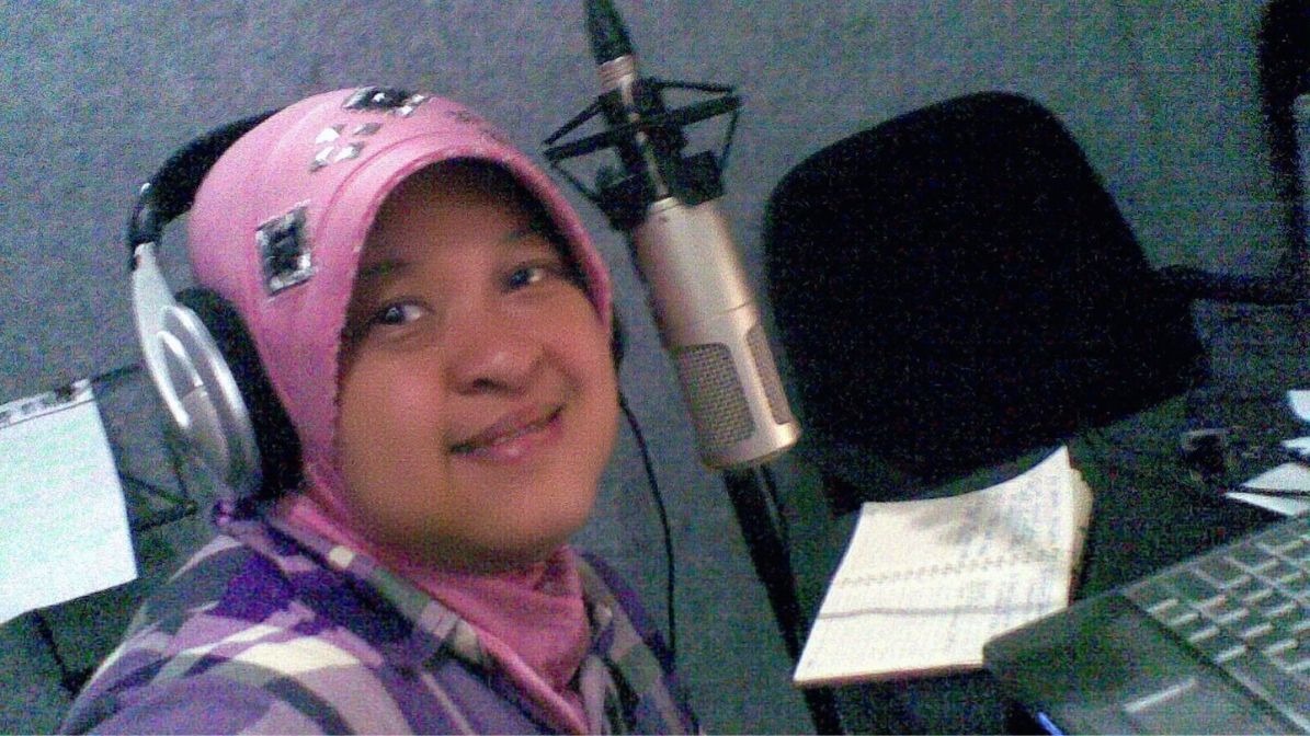 Rekaman Audio Book di Studio Kesaint Blanc Jakarta, 2014