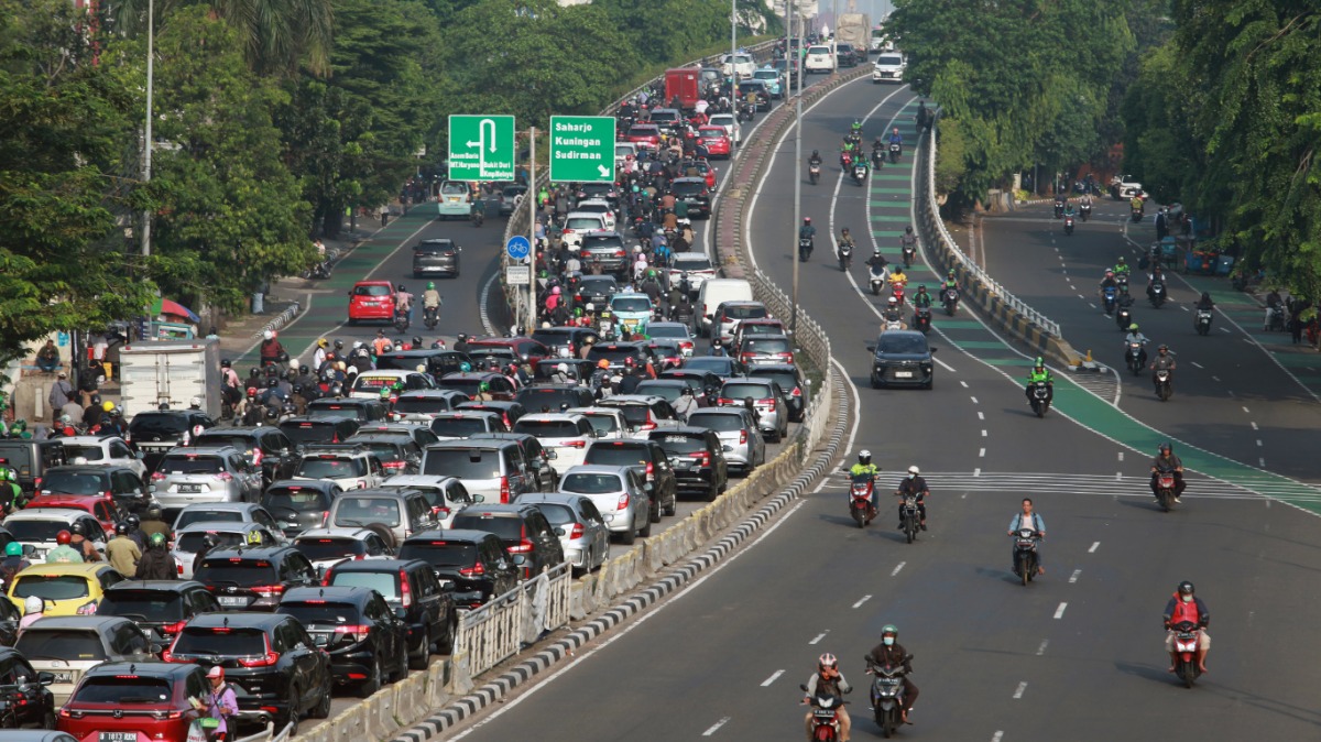 Jakarta Busy Road Nowadays