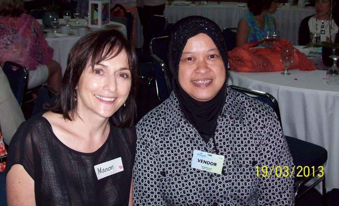 Bersama Bu Manon, American Club Jakarta, 2013