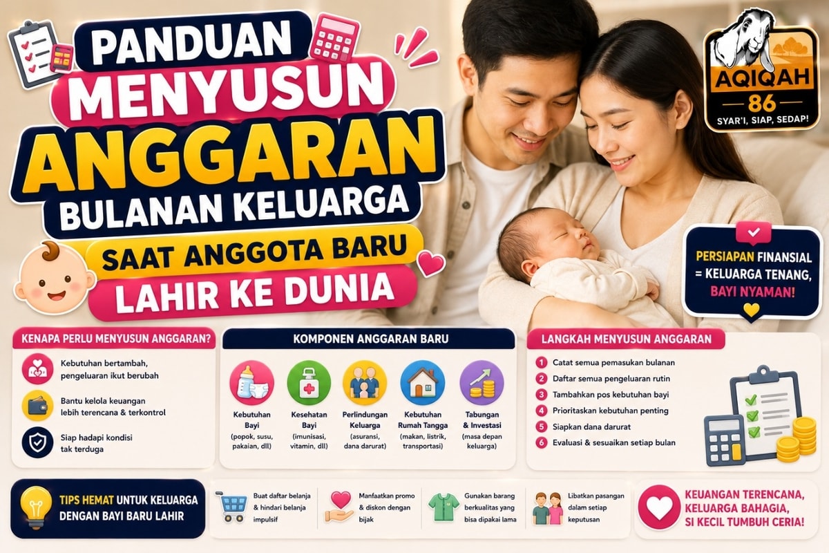 Panduan Menyusun Anggaran Bulanan Keluarga Saat Anggota Baru Lahir ke Dunia