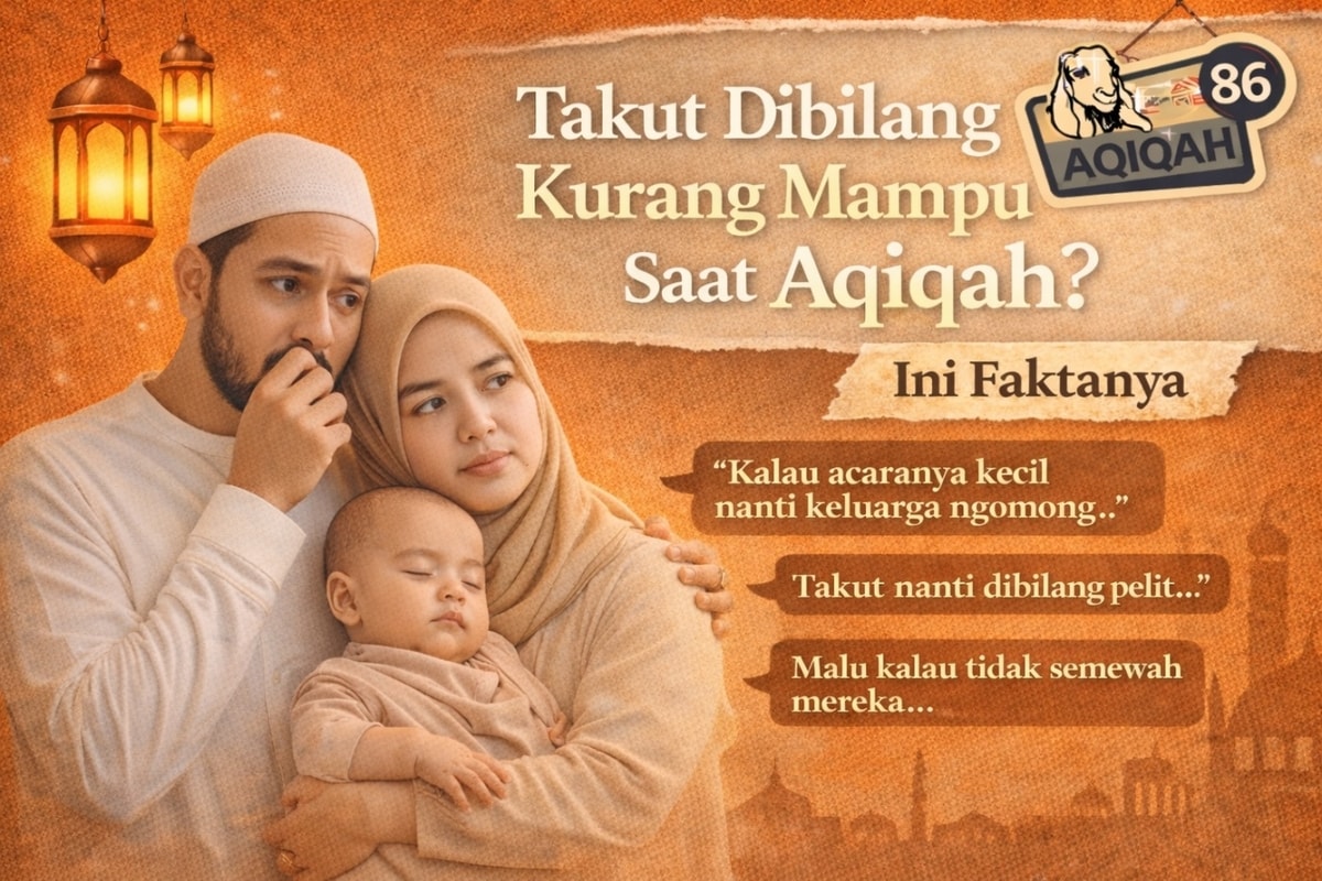 Takut Dibilang Kurang Mampu Saat Aqiqah? Ini Faktanya